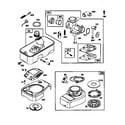 Briggs & Stratton 10A902-0181-03 engine 10a902-0181-03(-01) (71/500) diagram