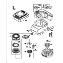 Craftsman 917377261 engine 12h802-1534-21 (71/500) diagram
