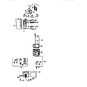 Craftsman 501CV20S-65538 cylinder head,valve & breather (71/501) diagram