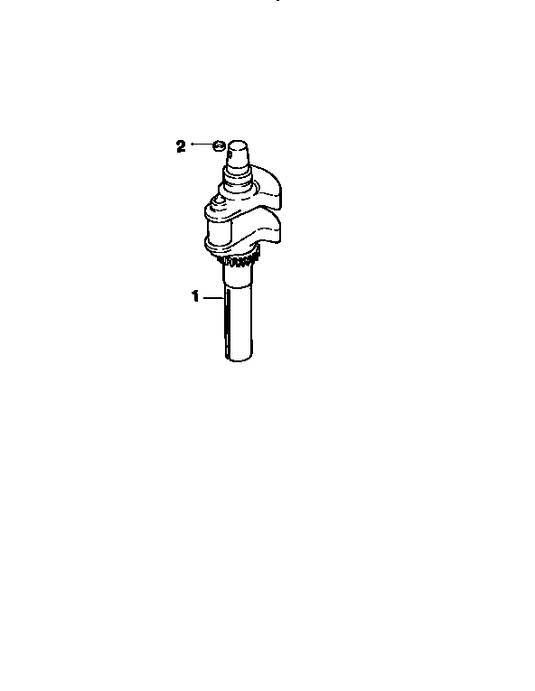Craftsman 917251642 crankshaft (71/501) diagram