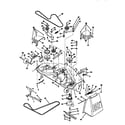 Craftsman 917250262 mower deck diagram