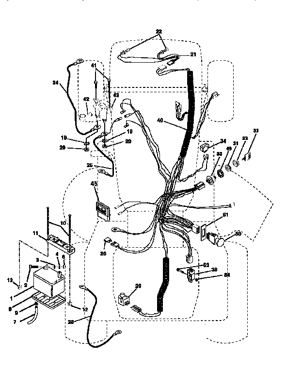 Craftsman 917251521 electrical diagram