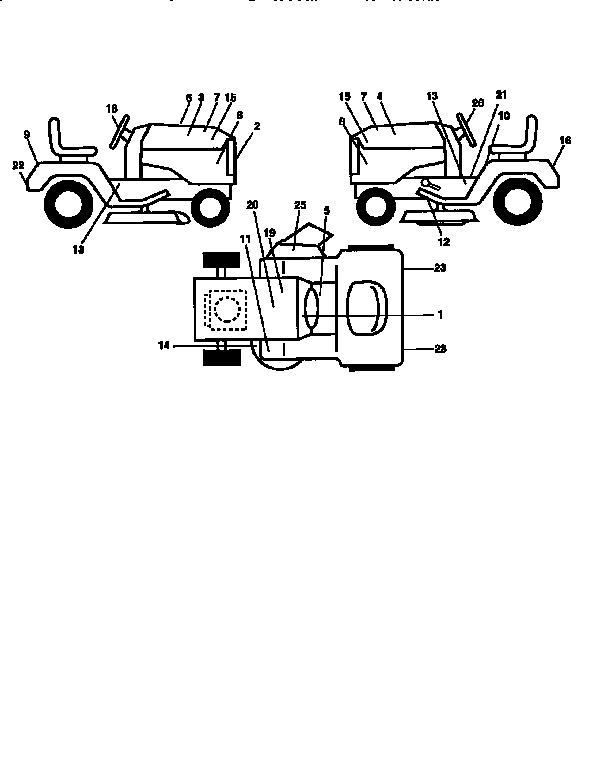 Craftsman 917251641 decals diagram