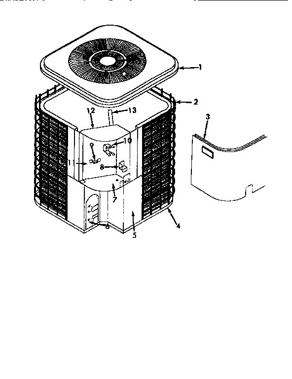 ICP CH5024VKA1 non-functional replacement diagram