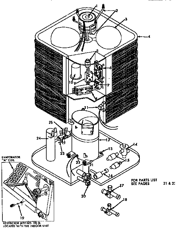 ICP CH5042QKA1 functional parts diagram