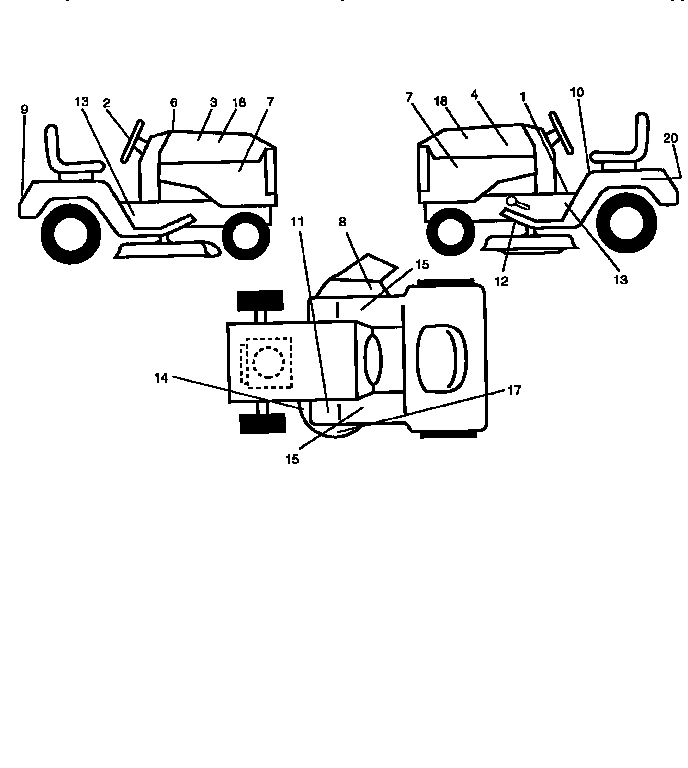 Craftsman 917256521 decals diagram