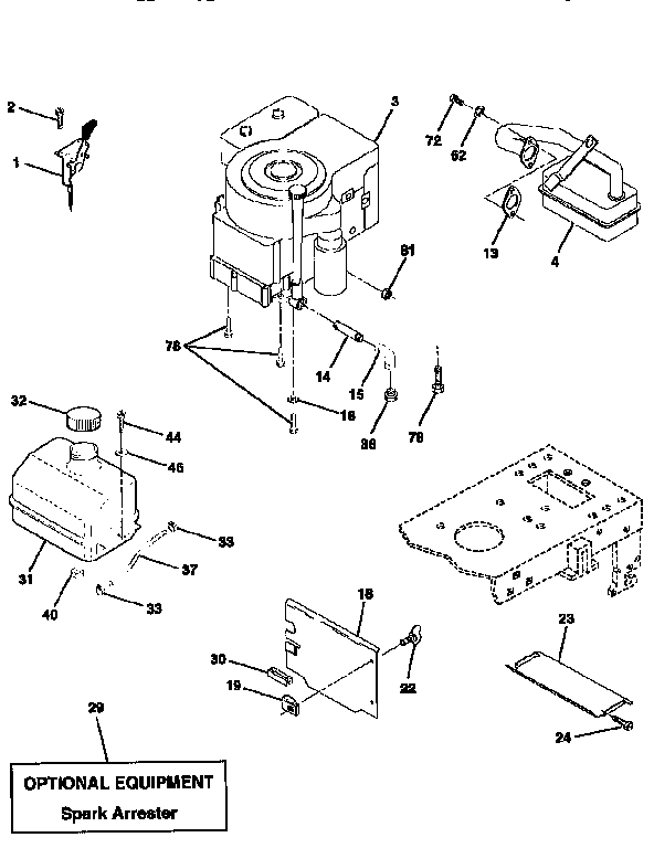 Craftsman 917256521 engine diagram