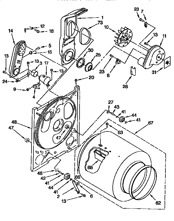 Kenmore 11087405160 bulkhead diagram