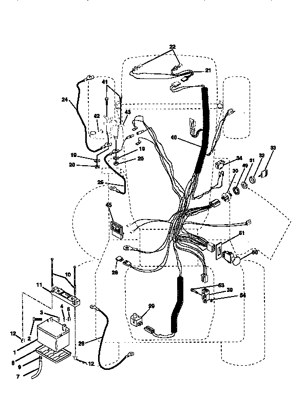 Craftsman 917251640 electrical diagram