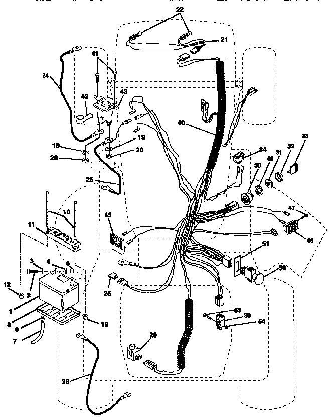 Craftsman 917251650 electrical diagram