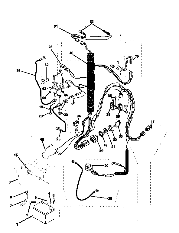 Craftsman 917256350 electrical diagram