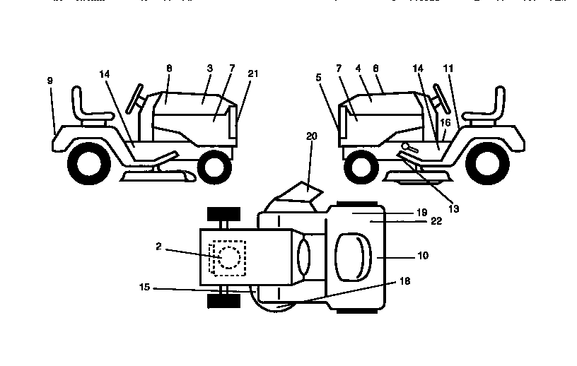 Craftsman 917256350 decals diagram