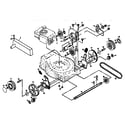Craftsman 917376250 drive assembly diagram