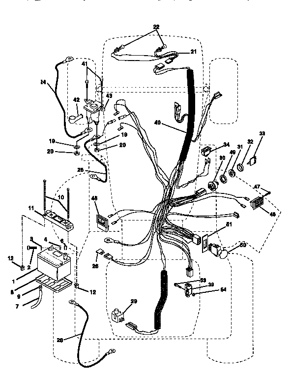 Craftsman 917251550 electrical diagram
