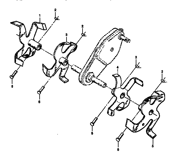 Craftsman 917295360 tine assembly diagram