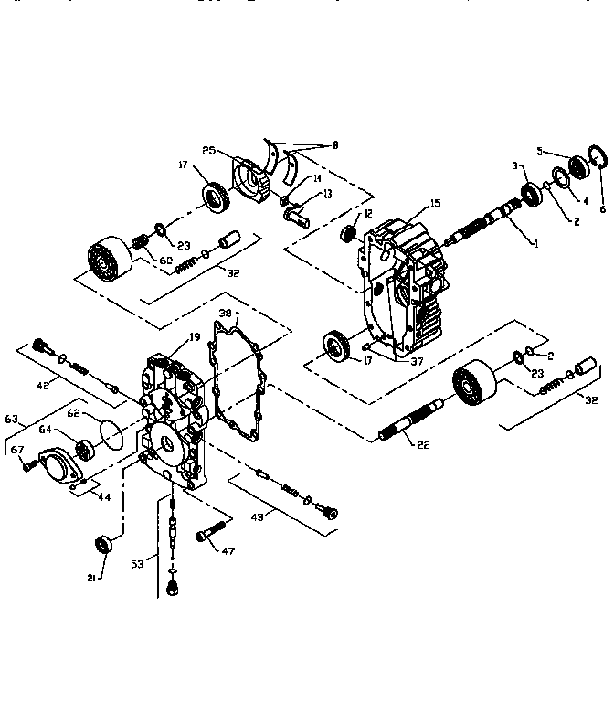 Craftsman 917258871 pump bu-10l-122 (71/917) diagram
