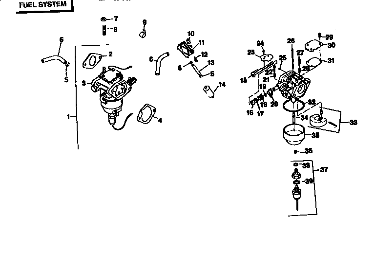 Craftsman 917251560 engine cv22s-67515 (71,501) diagram