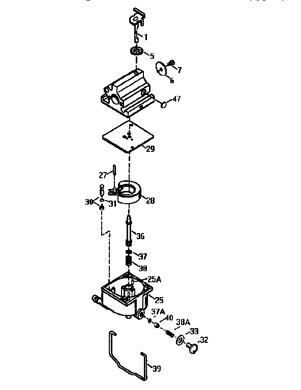 Craftsman 917377641 carburetor  640020 (71/143) diagram