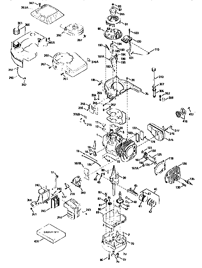 Craftsman 917376931 engine 143.966008 (71/143) diagram
