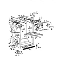 Kenmore 3639655721 cabinet diagram