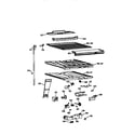 Kenmore 3639655721 compartment separator diagram