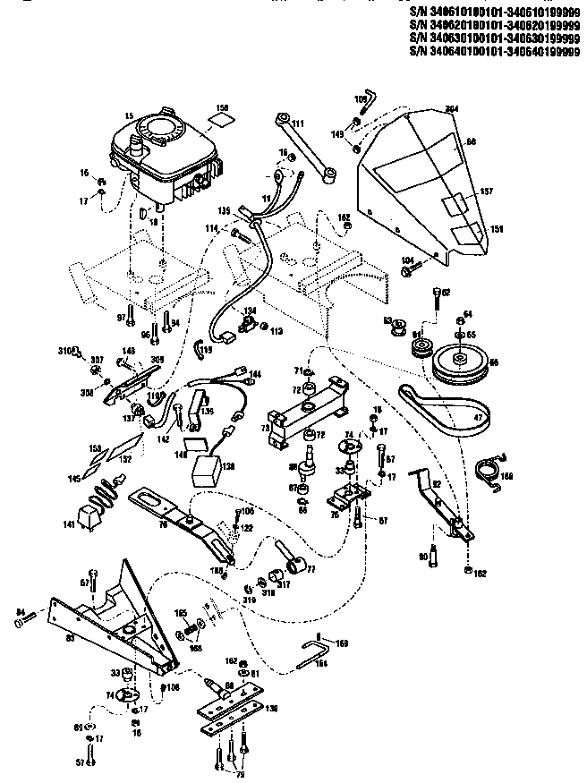 Troybilt 34064 engine diagram