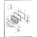 Amana TH18S3L-P1195301W freezer door diagram
