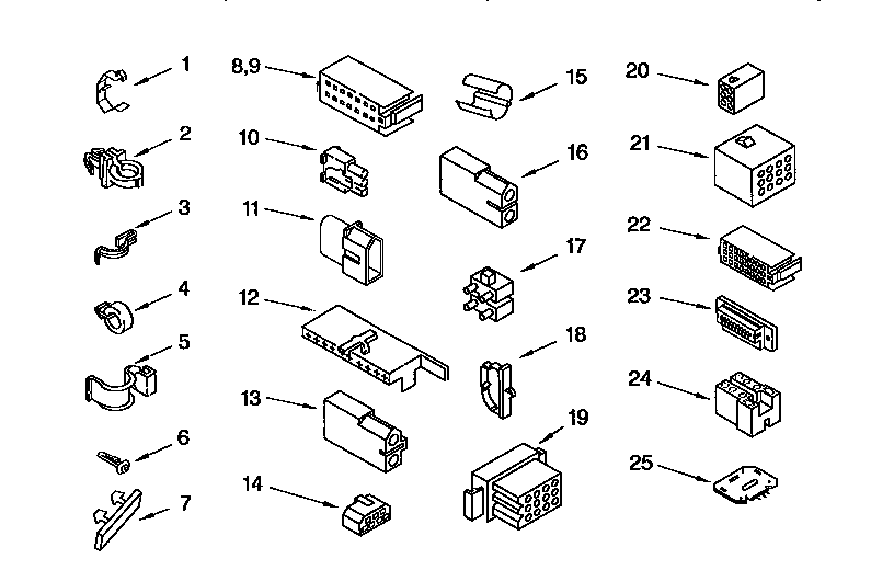 Kenmore 11092586210 wiring harness diagram
