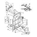 Kenmore 11091552200 rear panel diagram