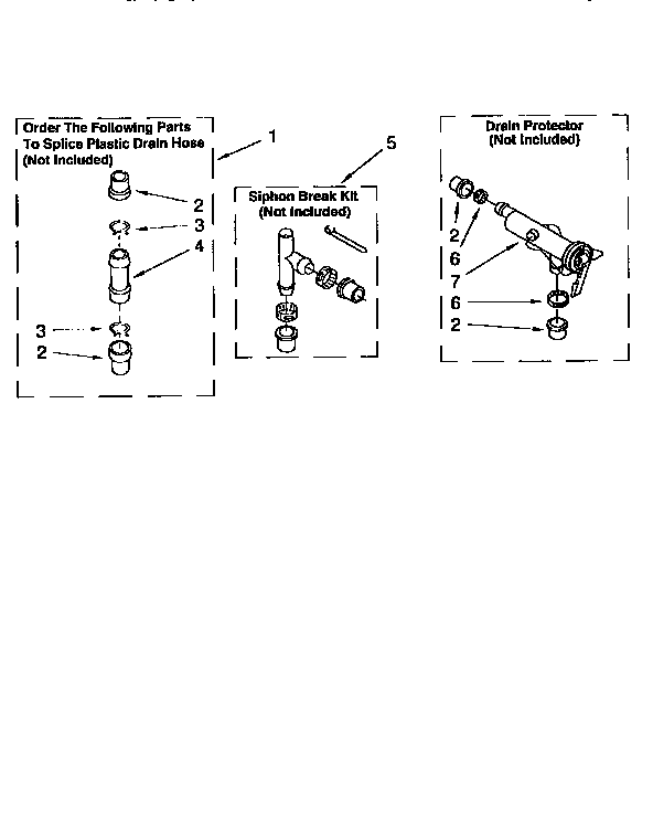 Kenmore 11091552200 water system diagram