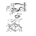 Kenmore 11092593220 machine base diagram