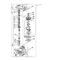 Kenmore 11091551210 gearcase diagram