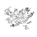 Craftsman 917376330 main frame diagram