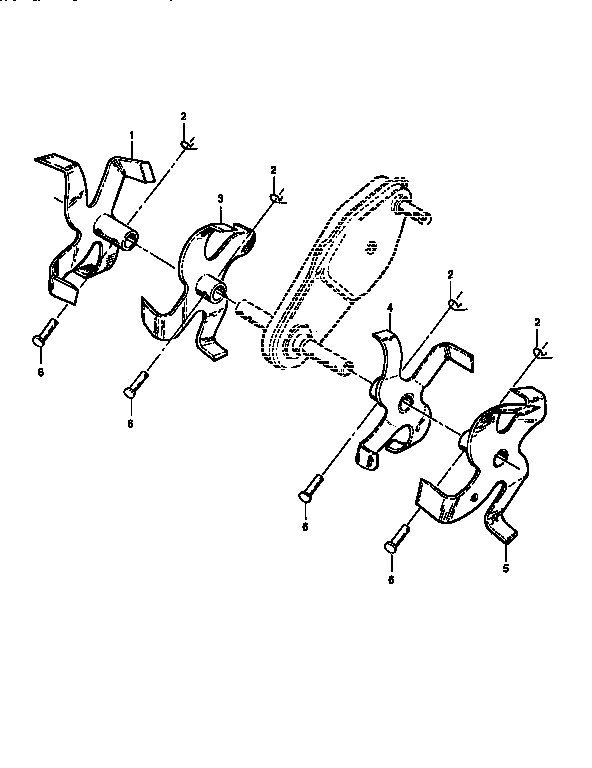 Craftsman 917295460 tine assembly diagram
