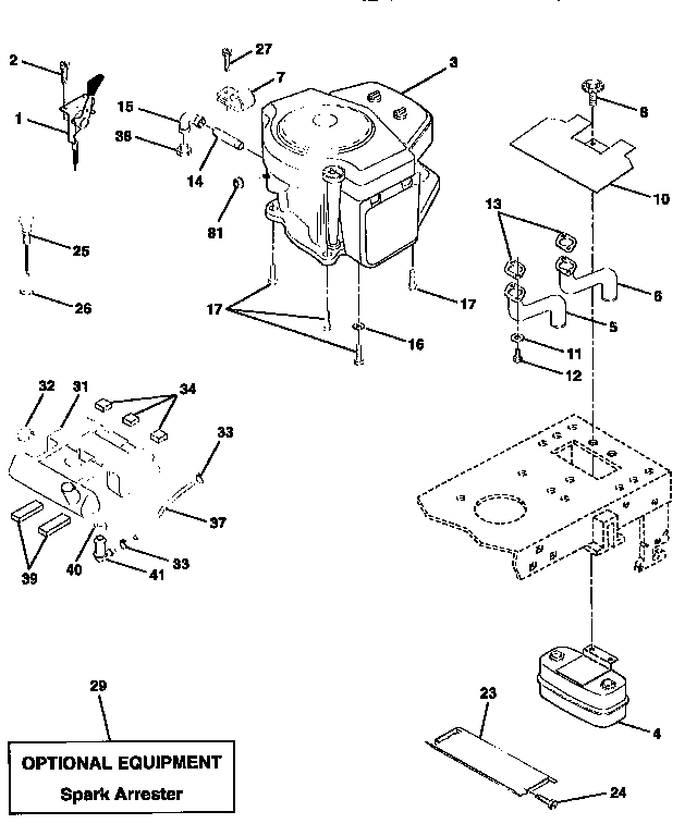 Craftsman 917256360 engine diagram
