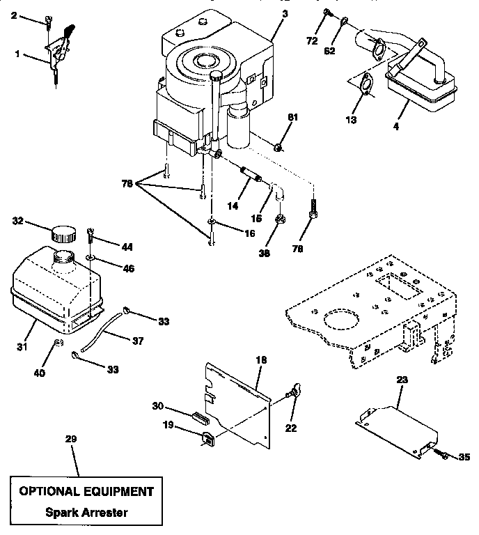 Craftsman 917256421 engine diagram