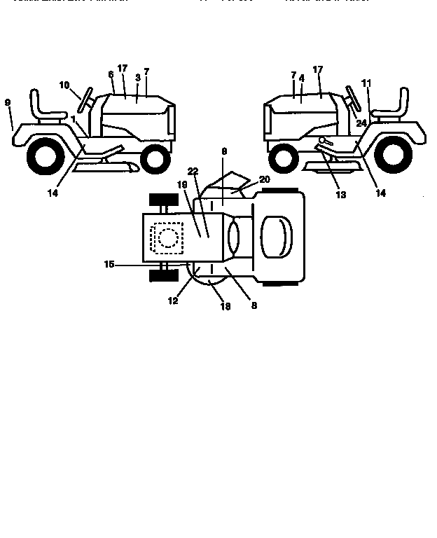 Craftsman 917256562 decals diagram
