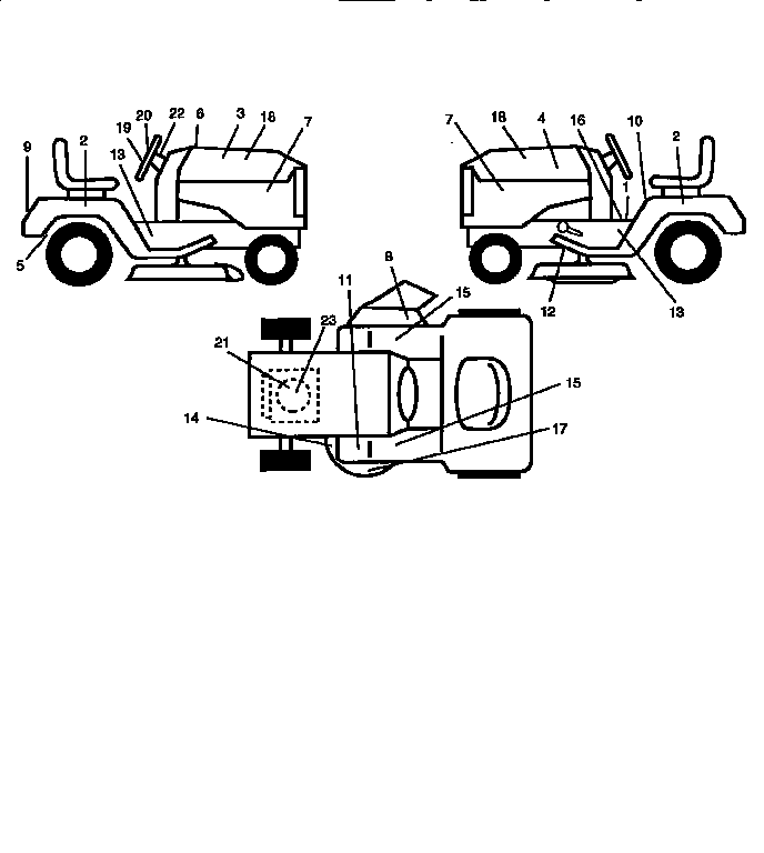 Craftsman 917256552 decals diagram