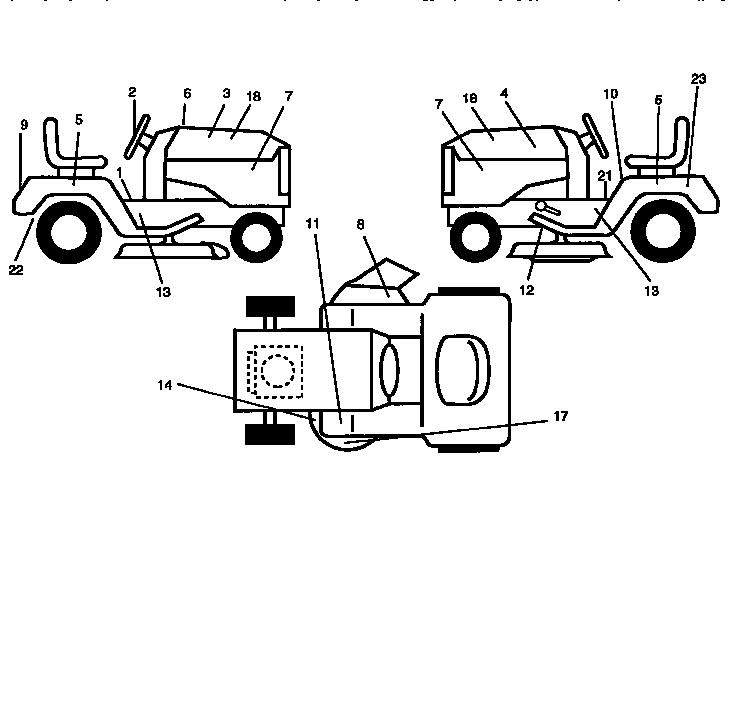 Craftsman 917256531 decals diagram
