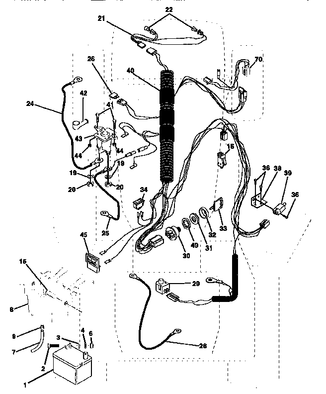 Craftsman 917256501 electrical diagram