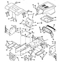 Craftsman 917256501 chassis and enclosures diagram