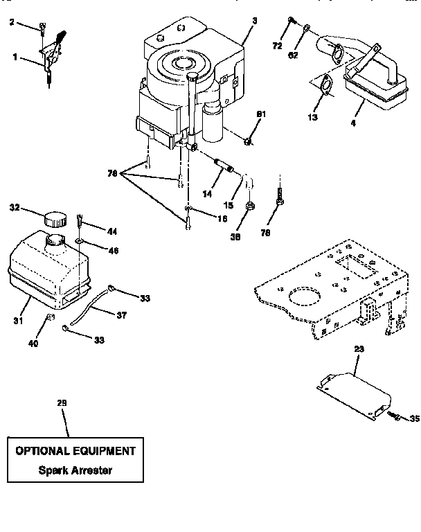 Craftsman 917256501 engine diagram
