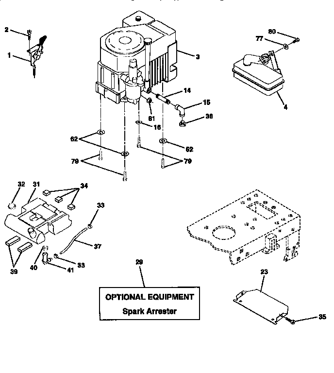 Craftsman 917256611 engine diagram