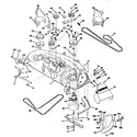 Craftsman 917256611 mower deck diagram