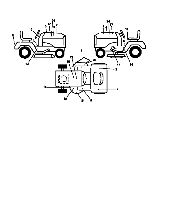 Craftsman 917256571 decals diagram