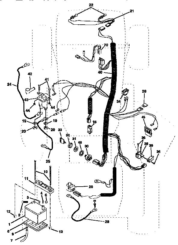 Craftsman 917251360 electrical diagram