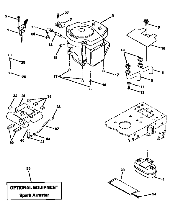 Craftsman 917251360 engine diagram