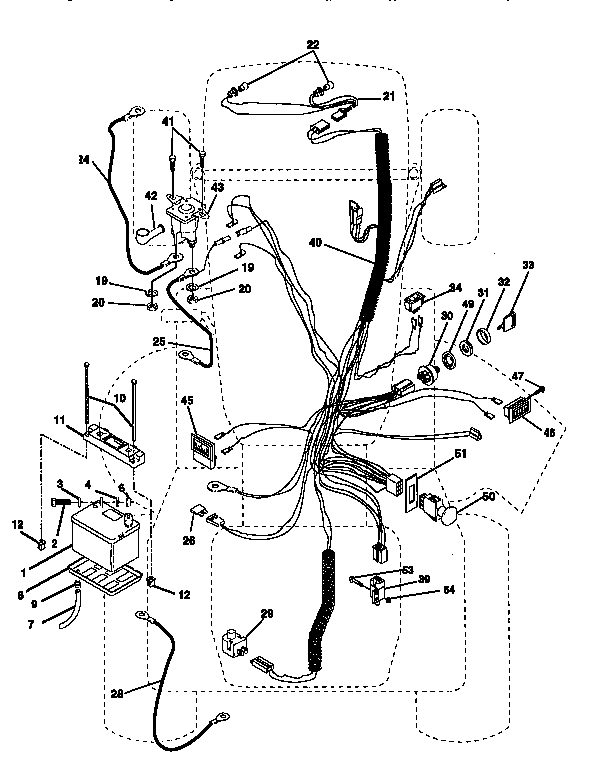 Craftsman 917251551 electrical diagram