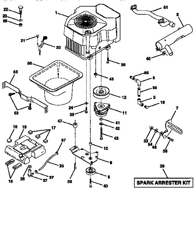 Craftsman 917251551 engine diagram