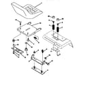 Craftsman 917251551 seat assembly diagram